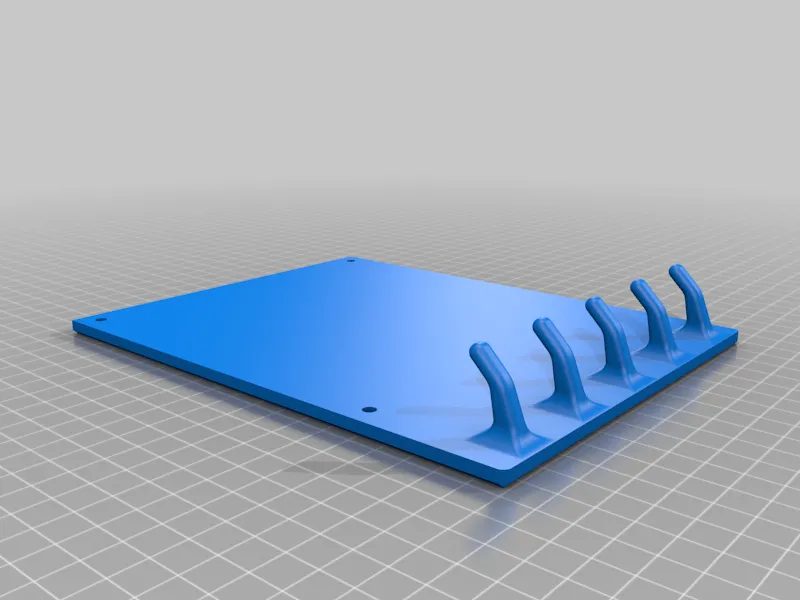 Key hook base for frame