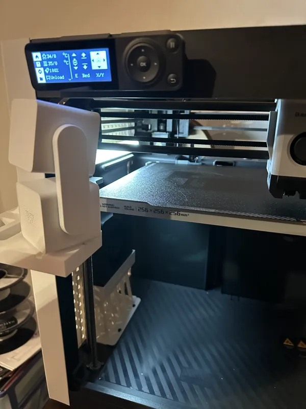 Bambu Lab P1P Wyze Cam Pegboard Mount (Wyze Pan V3 cam)
