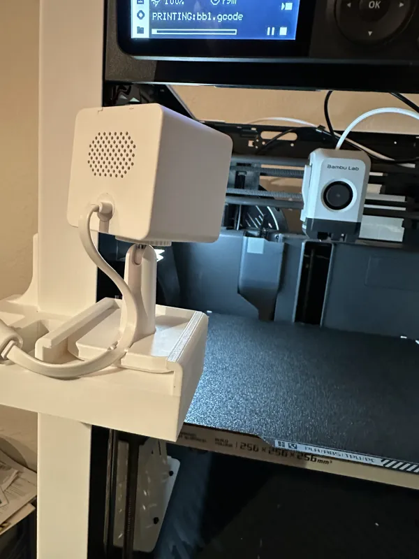 Bambu Lab P1P Wyze Cam Pegboard Mount (OG cam)