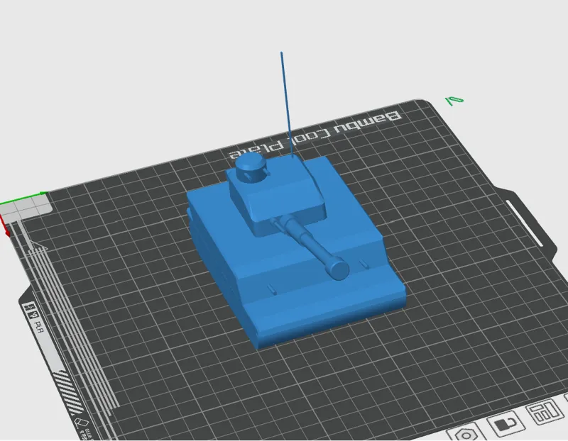 Panzer Model in CAD