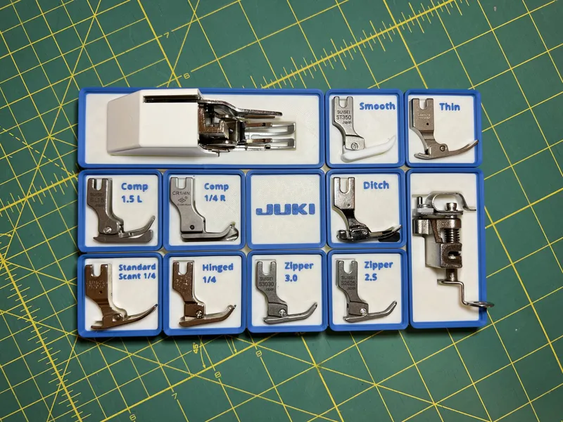 Sewfinity - Juki foot organizer