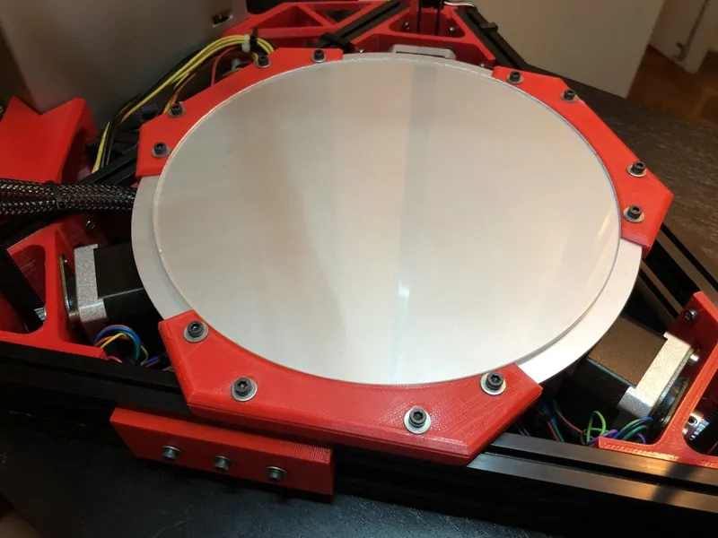 Kossel 300 Heatbed/glass bed holder