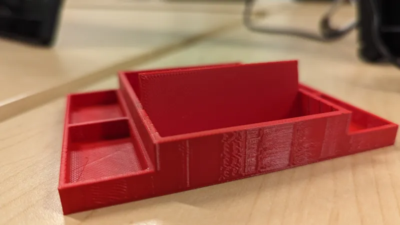 Adjustable Business Card Holder and Storage
