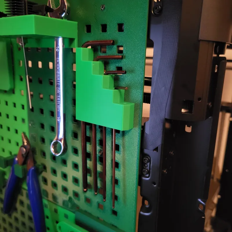 P1P Pegboard allen key holder