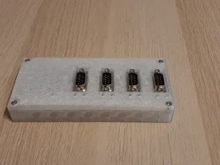 Encasing for the USB-COM232-PLUS4 circuit board