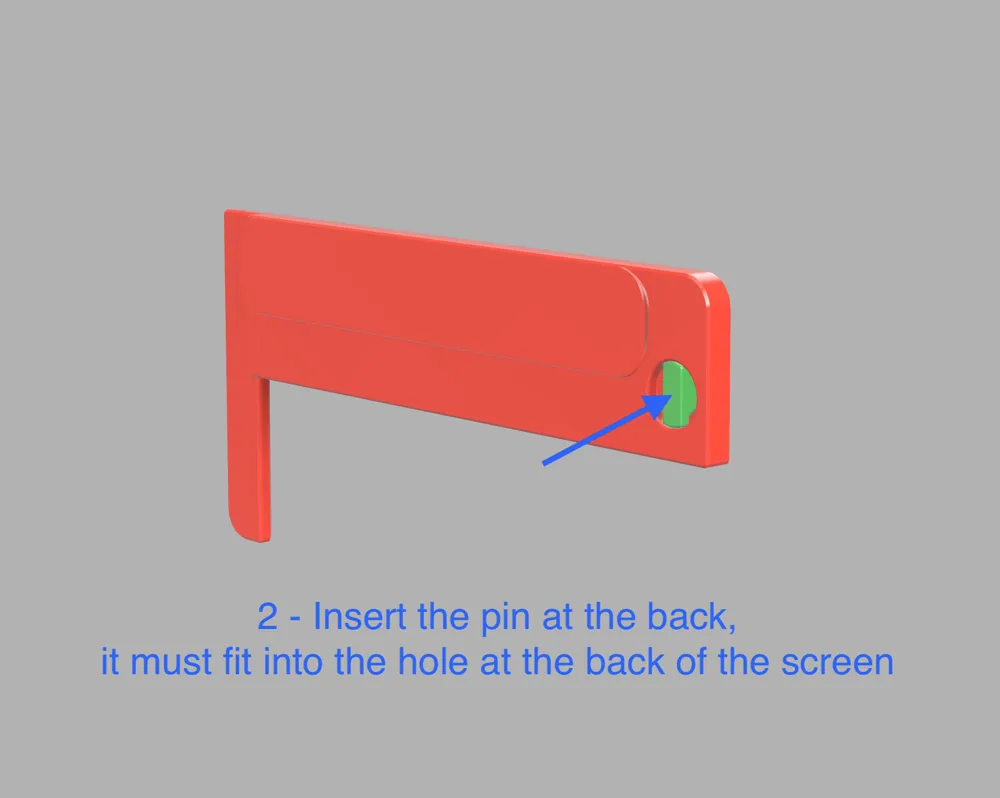 Creality K1 Max Door Cover Remixed by Guilouz MakerWorld