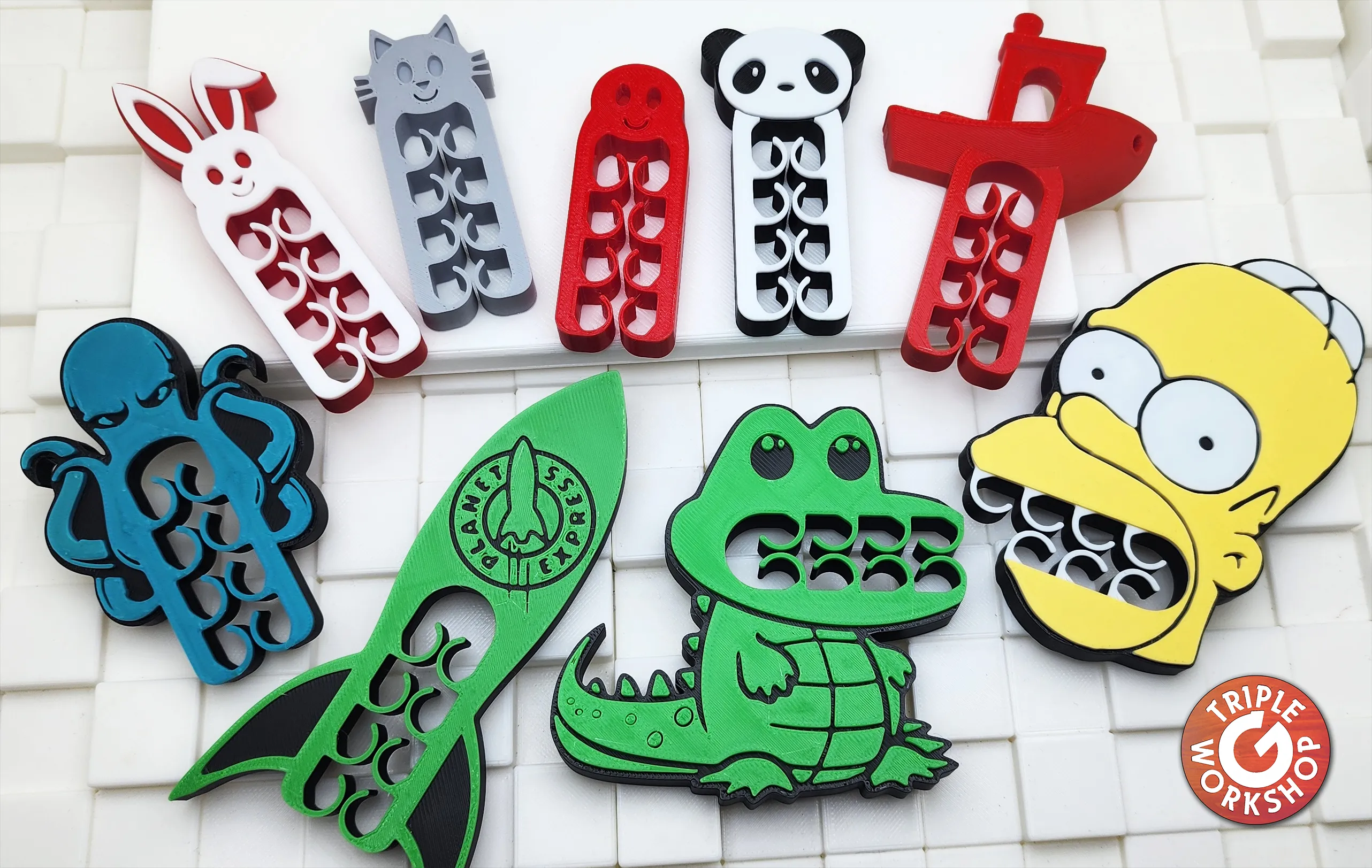 Octopus Chip Clip close-up