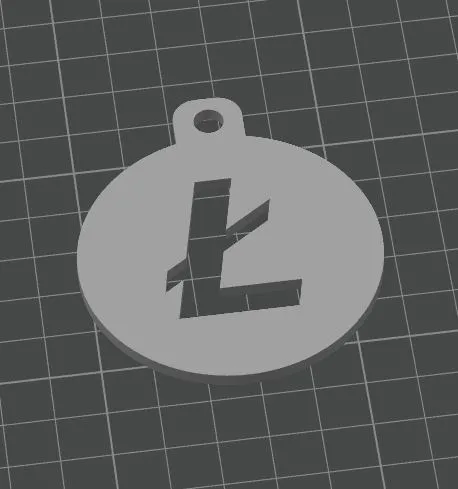 LTC keychain - Litecoin