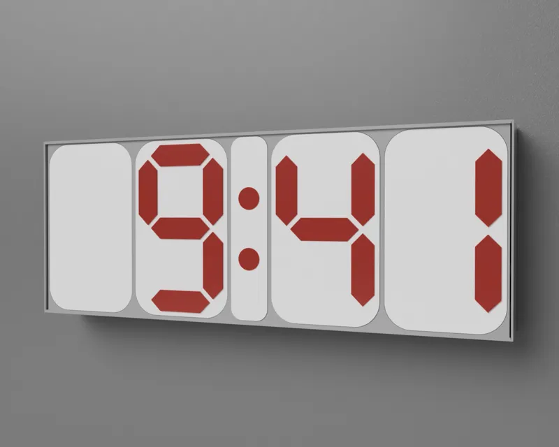 7 Segment Display (6,9 Inch)