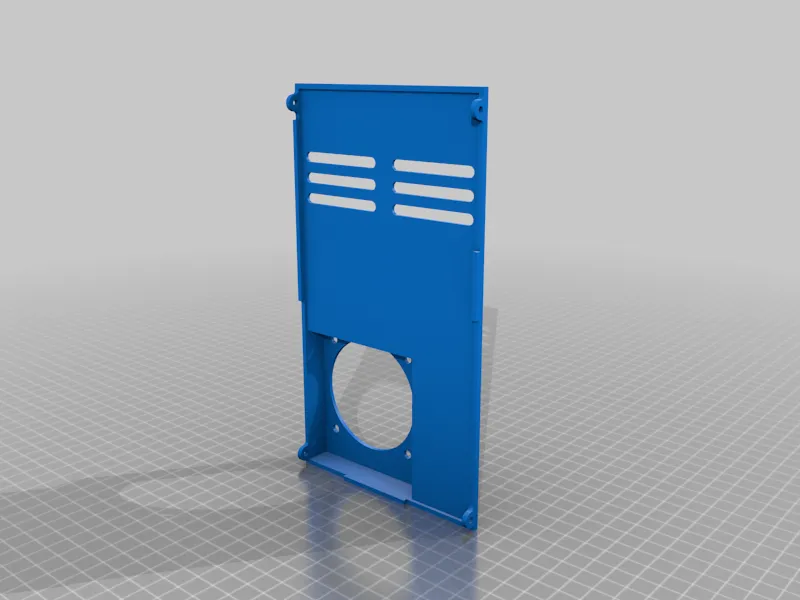 Creality CR-10 Meanwell LRS-350-24 PSU cover for Noctua 60x25 Fan