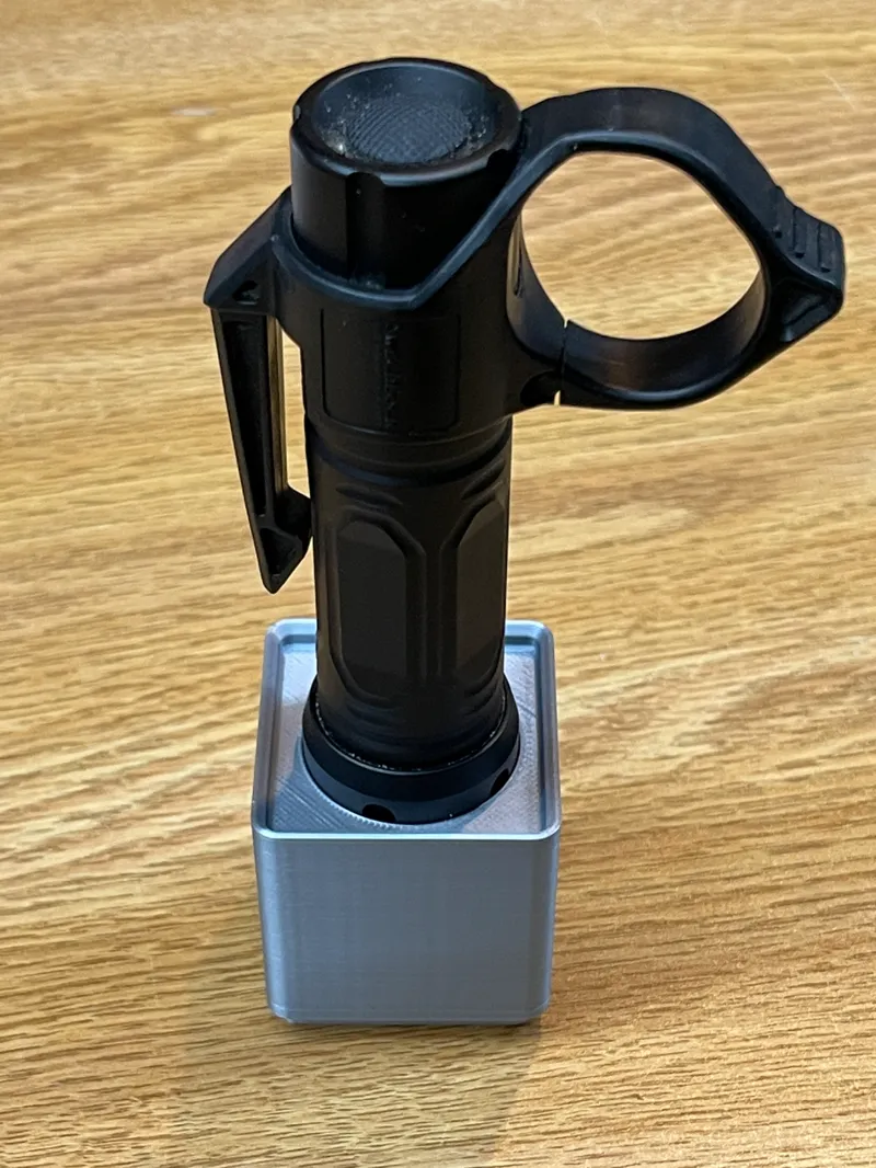 Gridfinity 1x1 Modlight Handheld flashlight EDC