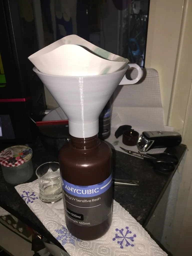 resinfilter for Anycubic resin bottle