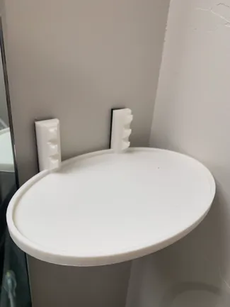 Wall Mount Jewelry Shelf