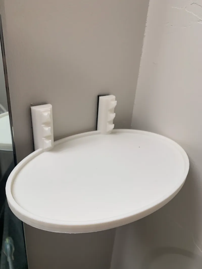 Wall Mount Jewelry Shelf