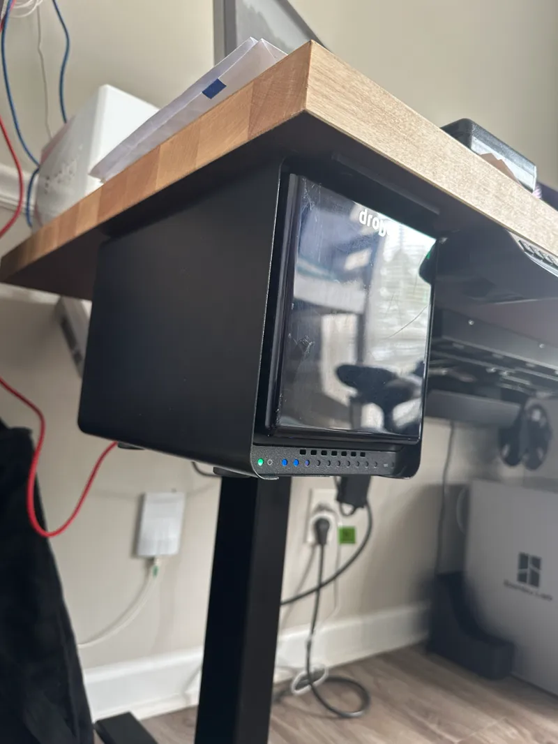 DROBO Under-desk-mount bracket