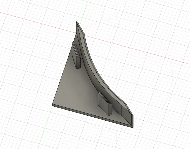 Countertop trim (LB23) endcap / Zakończenie do listwy przyblatowej (LB23)