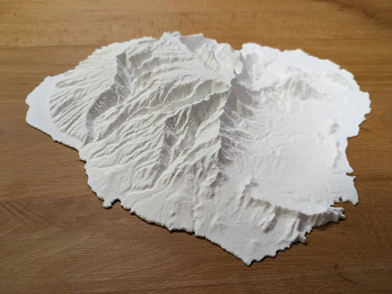 Hawaii - Topographic Map