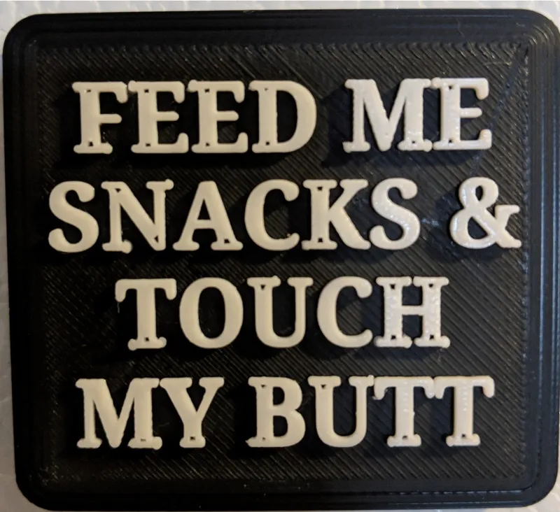 Feed Me Snacks Magnet