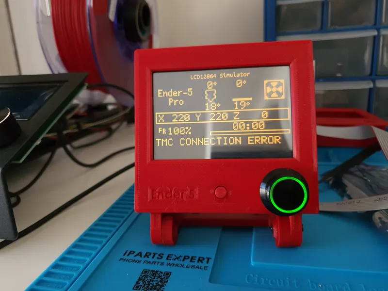 BTT TFT35 E-3 V3 Enclosure with WiFi extrusion (Ender 5 Edition)