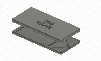 case for 2,5" internal SSD