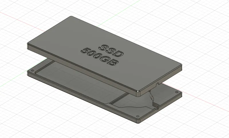 case for 2,5" internal SSD