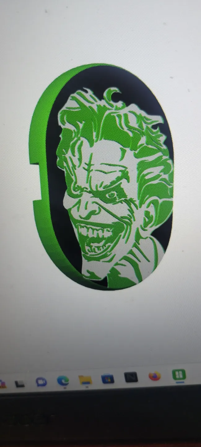 J3D X1 CARBON HANDLE (THE JOKER)
