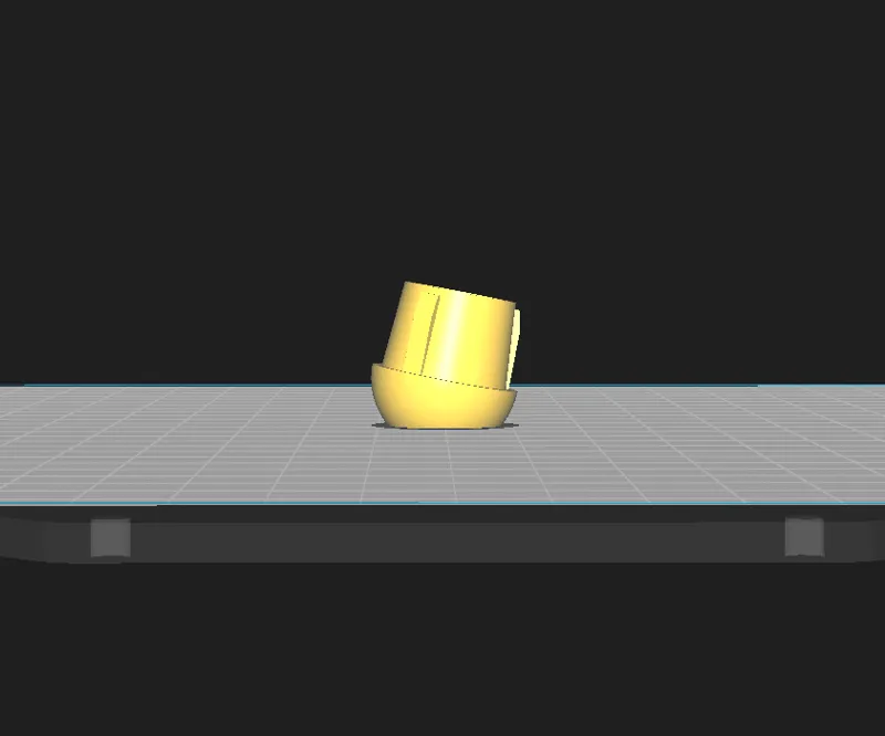 Bar stool foot 11deg