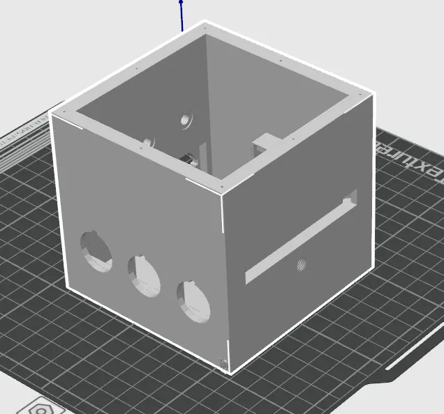 Children's switch box with LEDs and servos