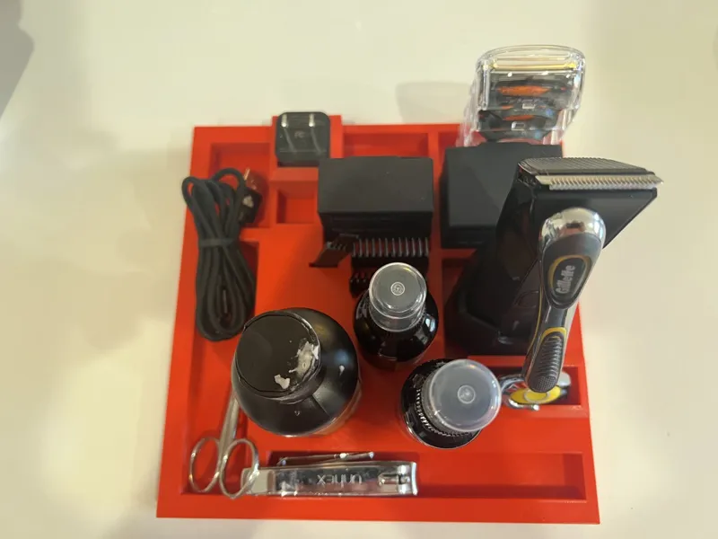 Shaving Organizer Tray