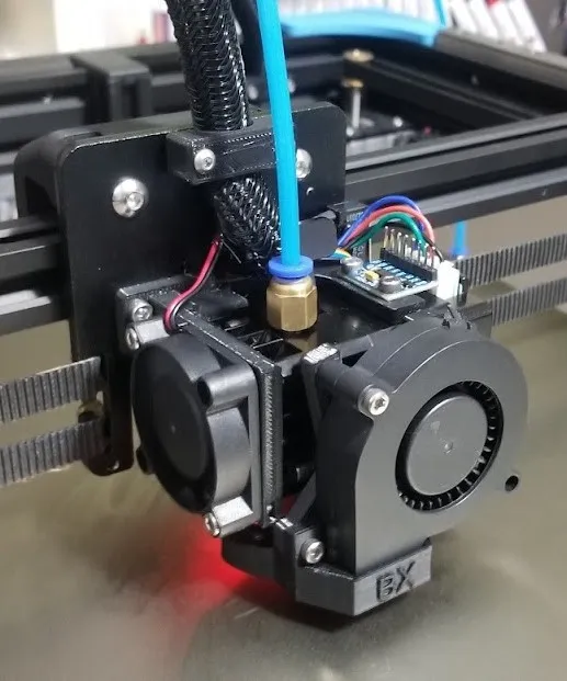35mm Stock Fan BIQU H2 Mount wBLTouch