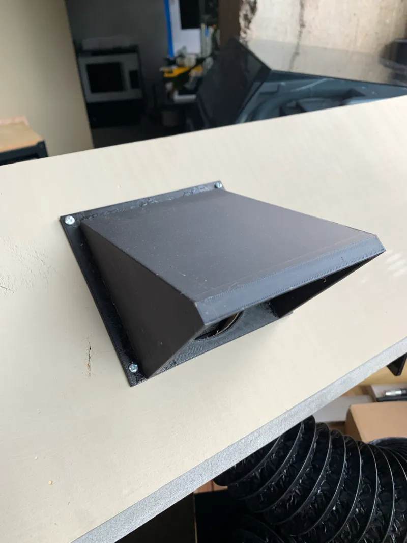 Detachable Vent exhausts for laser cutter 