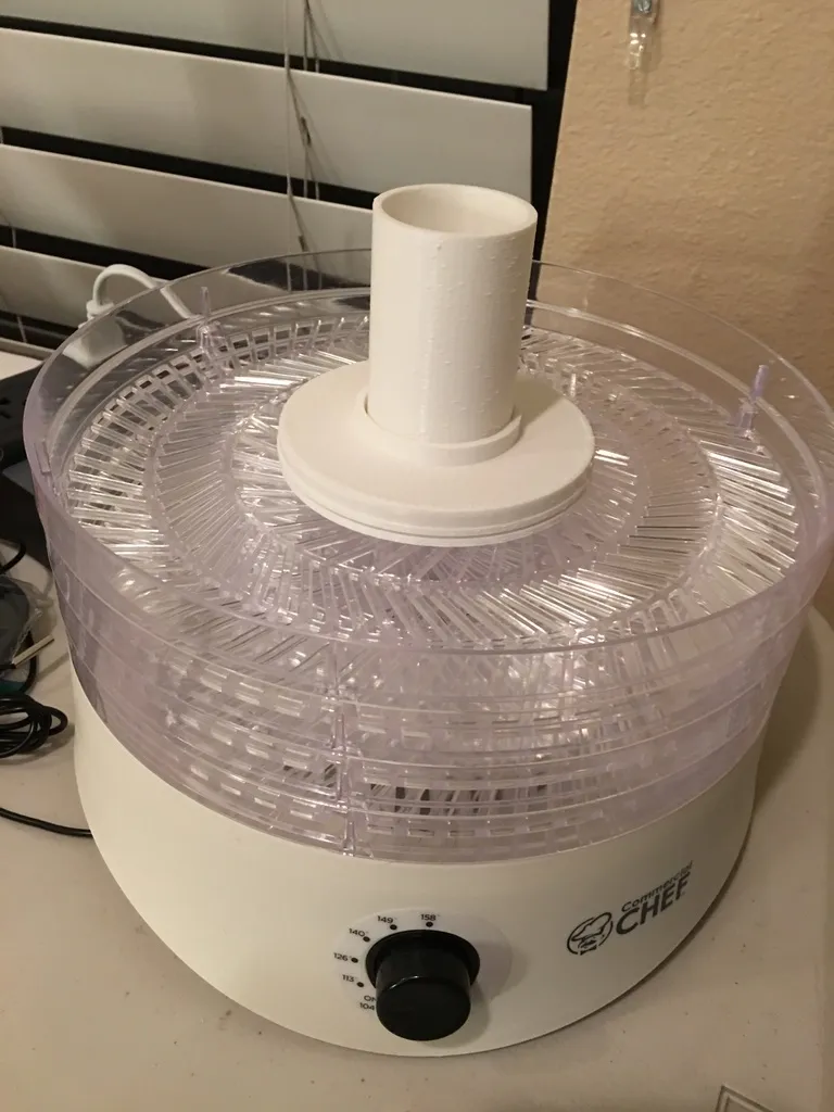 Horizontal Filament Spinner for Dehydrator