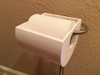Toilet Paper Protector (from kittens)