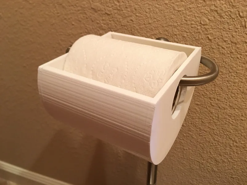 Toilet Paper Protector (from kittens)