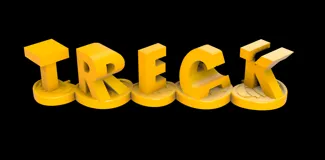 Trick or Treat 3D Text Art