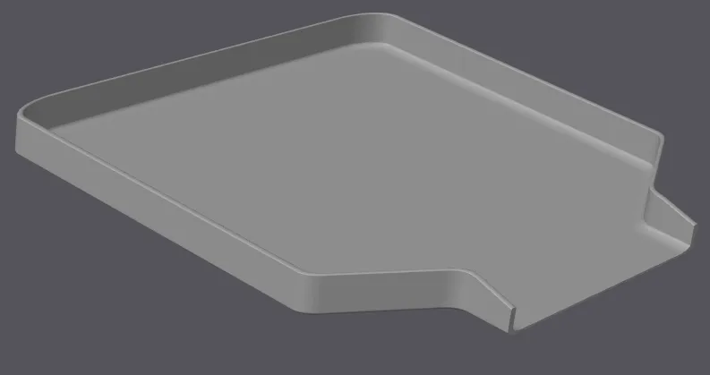 tray for cigarette machines 