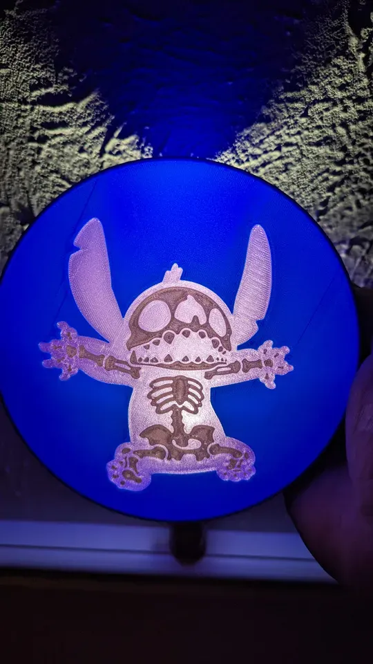 stitch  skeleton lightbox remix