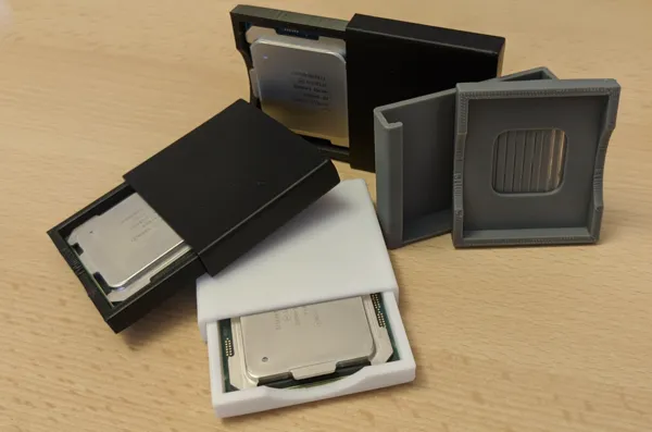 Boîte de rangement pour processeur Intel LGA 2011-3
