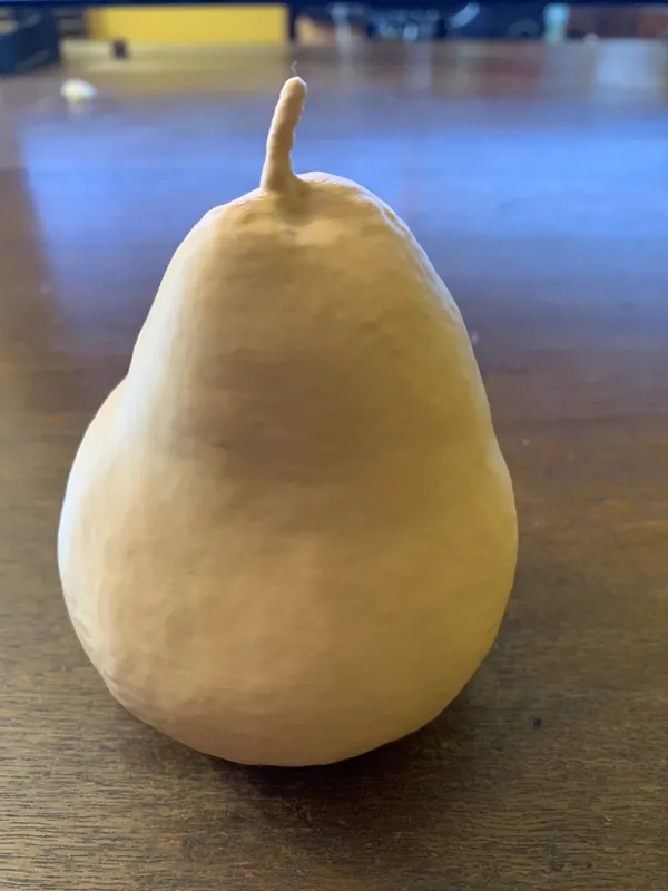 It's a pear!