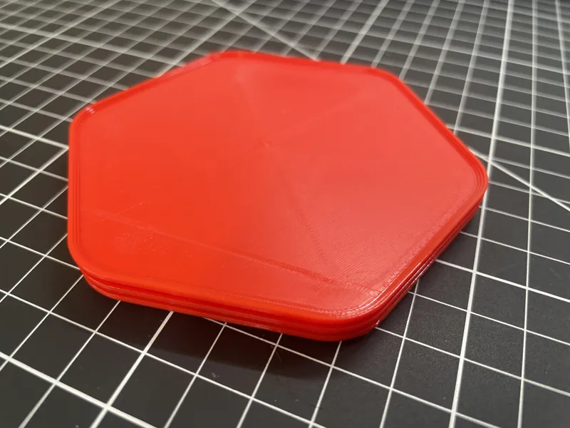 Simple Stackable Hexagonal Drink Coaster