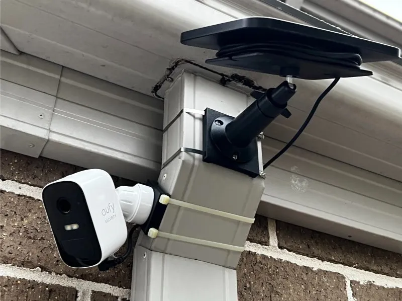 Eufy cam Solar Panel Flat Mount (Cable Tie) v1