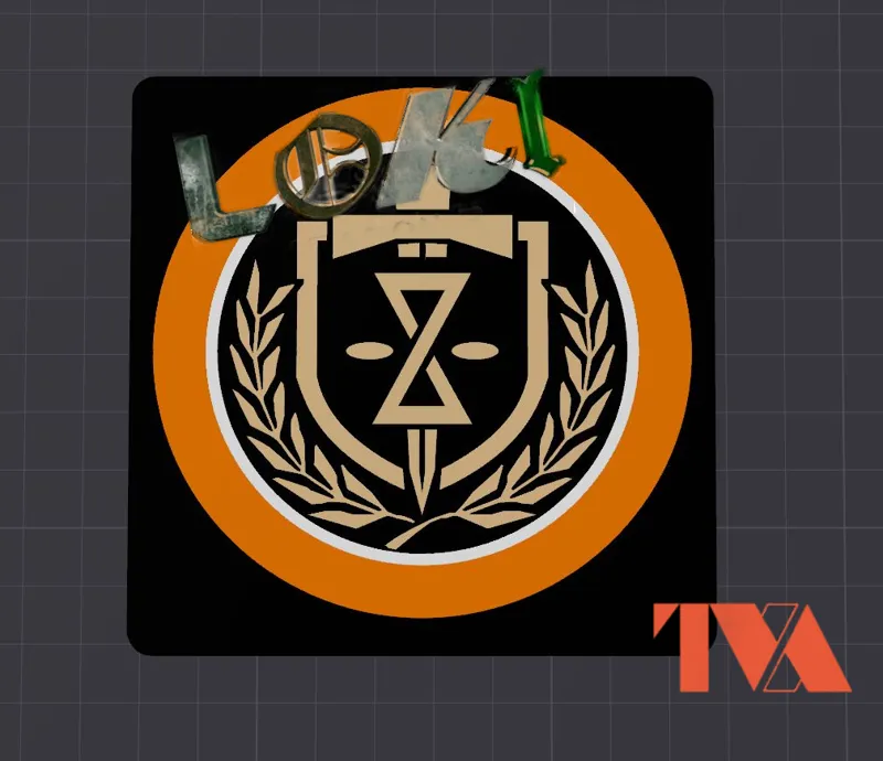 Marvel Loki TVA coaster