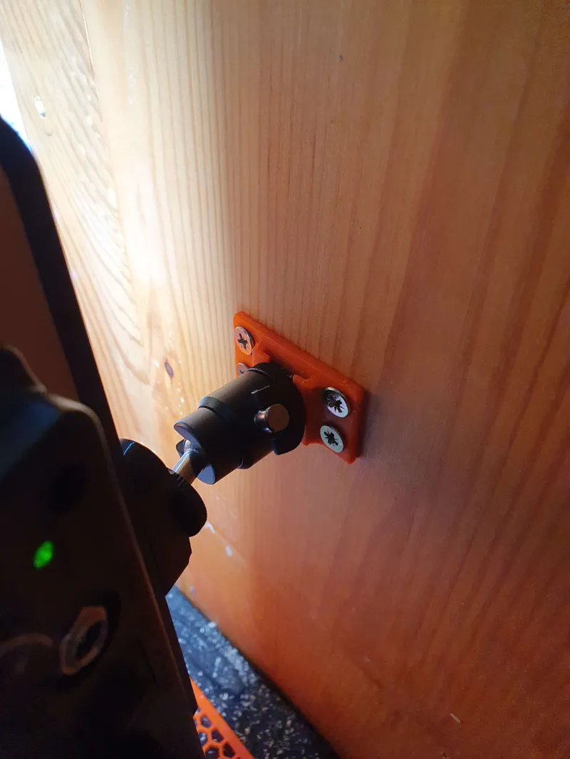 Cold / Hot shoe wall mount  