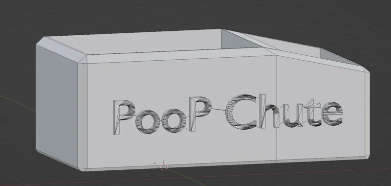 Poop chute Jay