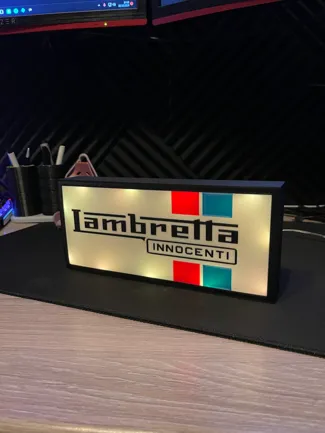 Lambretta light box 