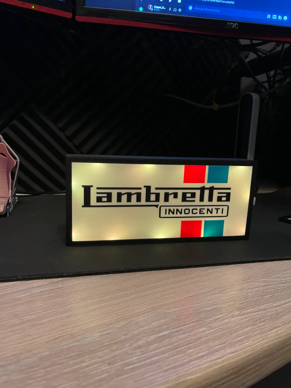 Lambretta light box by Gingers_3DPrints - MakerWorld