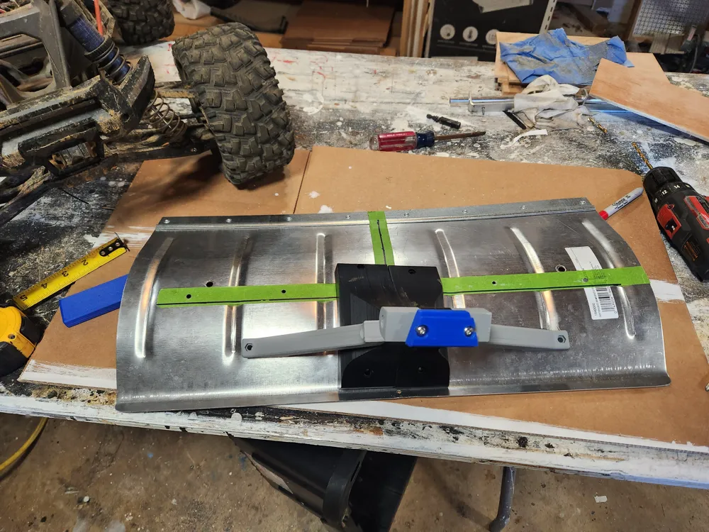 Xmaxx Snow Plow by AndyMac8 MakerWorld