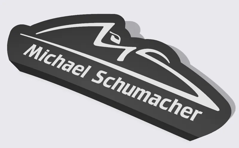 Michael Schumacher Led Box 