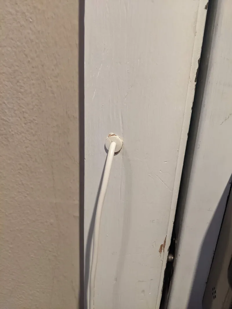 Install in place Cord Grommet