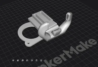 AnkerMake M5 5015 Fan Duct and Extruder Case
